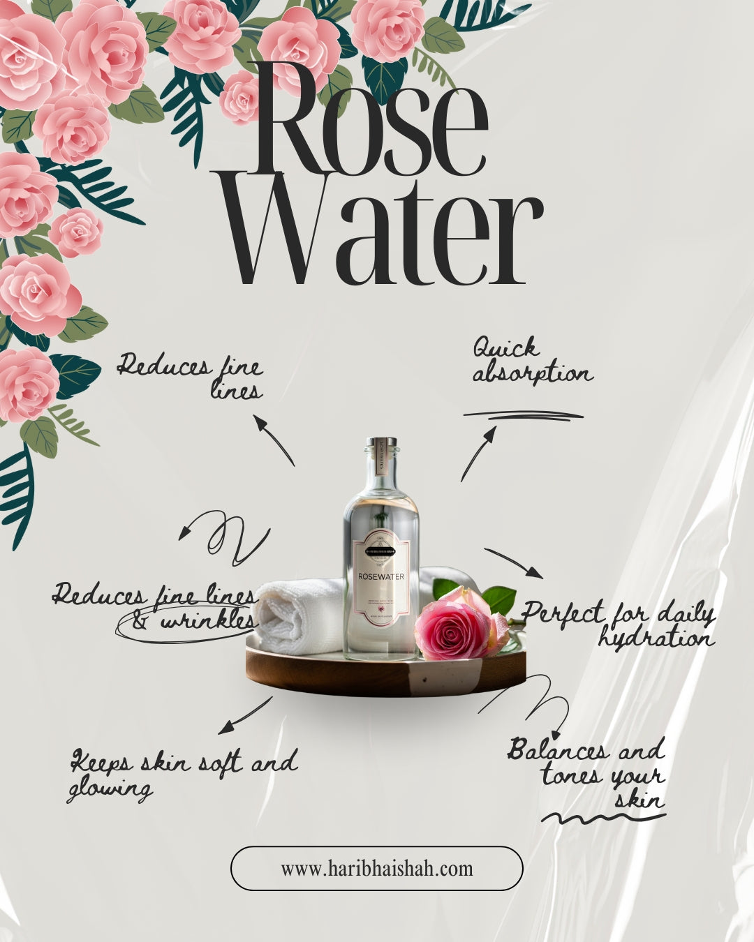 Kannauj rose water for hair mist – natural remedy for dandruff and dry scalp

Pure edible gulab jal for cooking sweets, drinks, and wellness recipes

Traditional rose water for eyes – safe, soothing, and preservative-free gulab jal